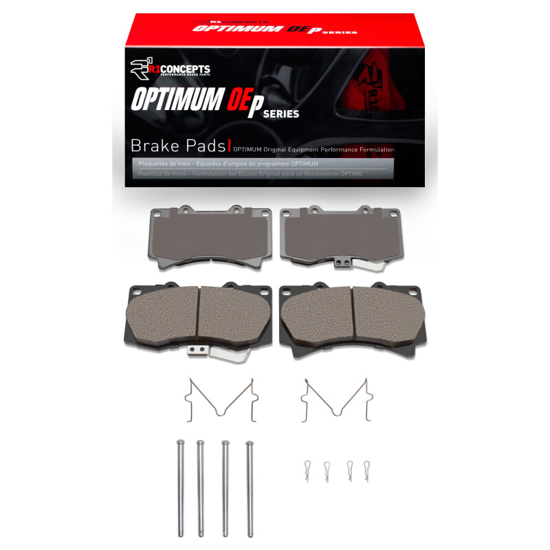 Hummer H3T Brake Pads - Front - R1 Concepts - Optimum OE - `06-`10 Hummer H3T Brake Pads - Front - R1 Concepts - Optimum OE - `06-`10